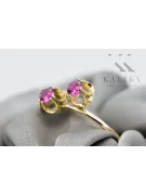 Amethyst 14 Karat Gelbgold Ring Vintage vrc266y